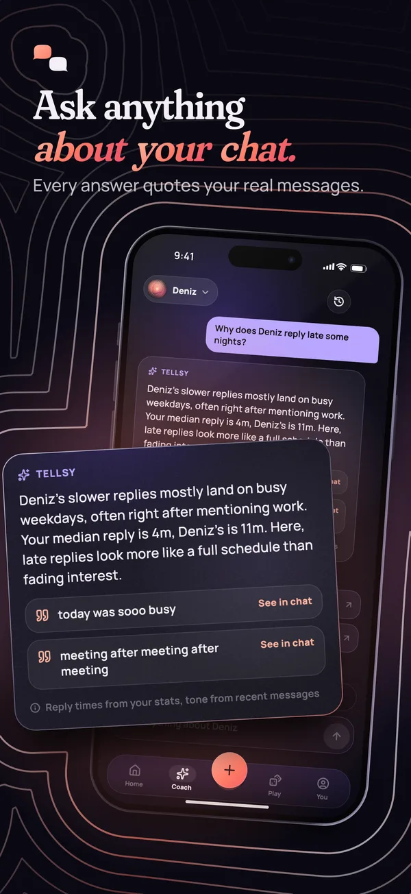 Ask anything about your chat.