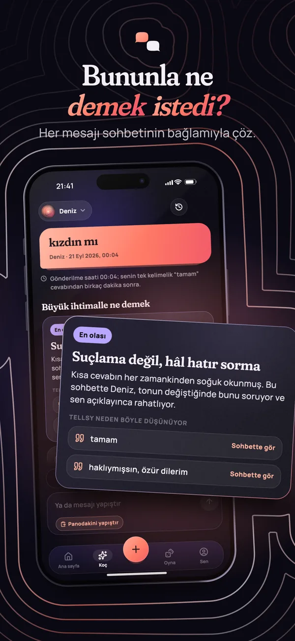 Bununla ne demek istedi?